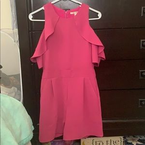 Cold shoulder romper